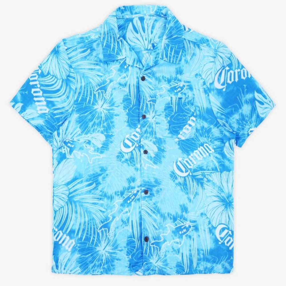 Corona/Maui and Sons Limited Edition Camp Shirt- New In Sealed Bag